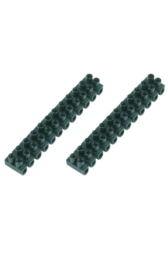 Sorkapocs 2 csavaros 0.5-4.0 mm 12p 2db fekete bliszter