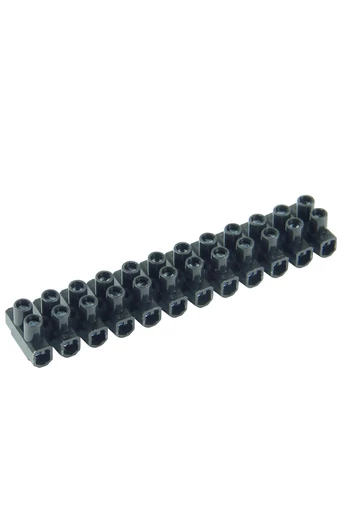 Sorkapocs 2 csavaros 2.5-6/10 mm 12p fekete