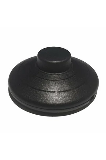 Talpkapcsoló 250V/1A, max 250W, fekete