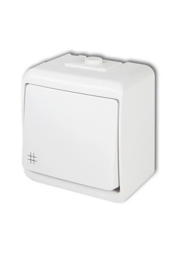 Aquastar keresztkapcsoló, IP54, fehér