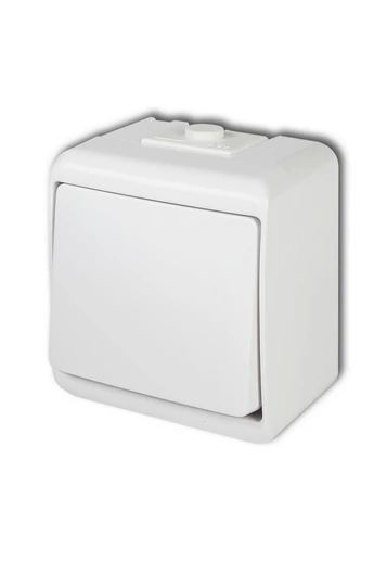 Aquastar 2 pólusú kapcsoló, IP54, fehér