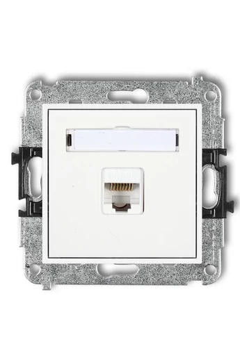MINI computer aljzat Cat6 keret nélkül, fehér