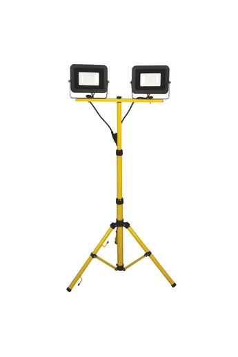 LED fényvető "Ispot" 2x20W állványos 2x1800lm 1.5m vezetékkel IP65
