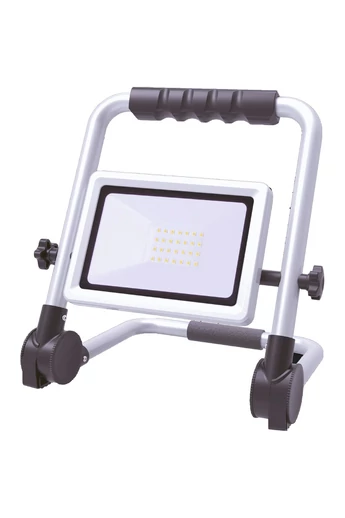 Led fényvető "Flexi" 30W hordozható összecsukható állvánnyal 2400lm IP65 1.5m H05RN vezetékkel