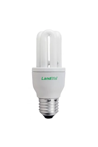 LANDLITE ENERGIATAKARÉKOS, E27, 9W, 450LM, 2700K, U CSÖVES FÉNYFORRÁS