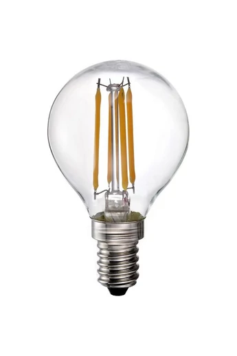 LANDLITE LED FILAMENT, E14, 4W, G45, 400LM, 2700K, KISKÖMB FORMÁJÚ FÉNYFORRÁS