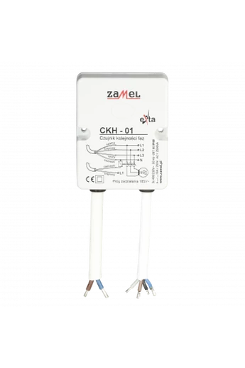 Fázis sorrend felügyeleti relé; falon kívüli; 230V AC, 185V, CKH-01