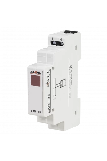 Feszültségjelző, piros LED, LKM-03-10