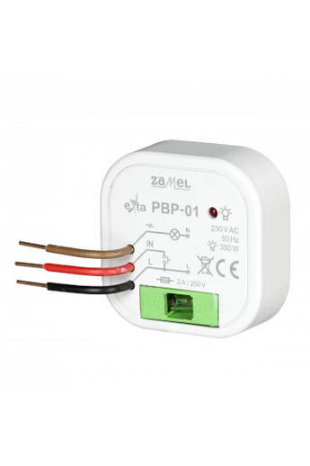 Bistabil relé, memóriával, 230V AC, 10A, PBM-05/12-24V