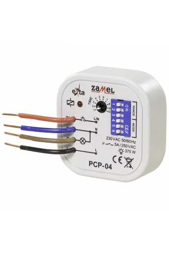 Időrelé,programozható, kötődobozba szerelhető, 230V AC, PCP-04