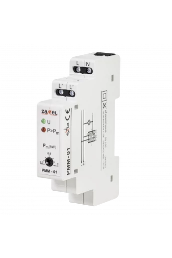 Teljesítmény határoló relé, 230V, 0,2-2KW, PMM-01