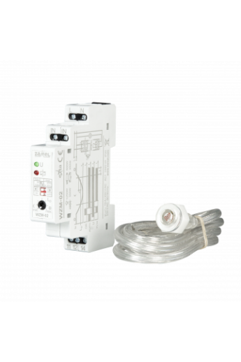 Alkonykapcsoló érzékelővel, DIN sínre szerelhető, IP20, 230V AC, WZM-02/S1