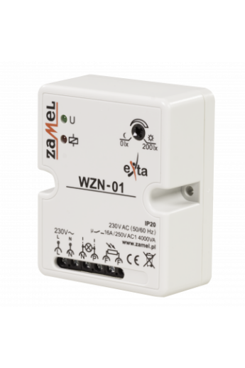 Alkonykapcsoló, felületre szerelhető, IP20, 230V AC, érzékelő nélkül, WZN-01