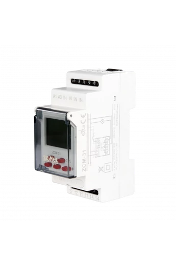 Digitális csillagászati időkapcsoló, 1 csatornás, 230V AC, ZCM-31