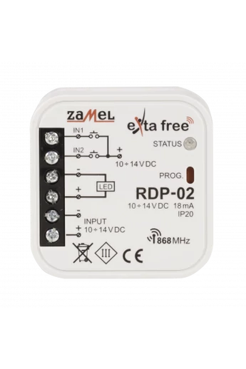 EXTA FREE LED fényerőszabályzó, RDP-02