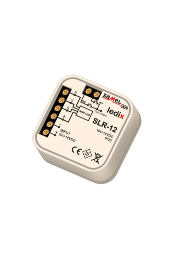 SLR-12, RGB univerzális LED vezérlő, 10-14V, 2,5A, 1 csatornás, távvezérelhető