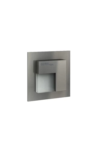 TICO Ledix, Rozsdamentes szín, hidegf. 5900K, 14V, IP44, felületre szerelhető, 05-111-21