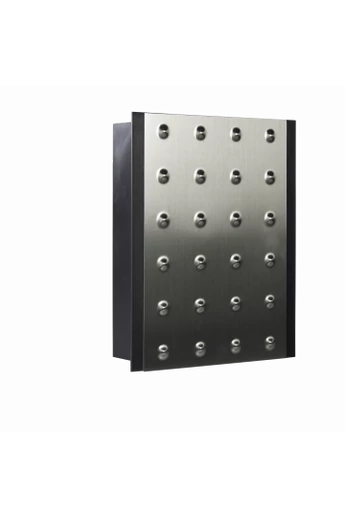 Kétszólamú gong, 230V, antracit, 411-VDE-SRB