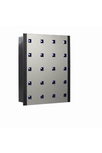 Kétszólamú gong, 230V, antracit, 412-VDE-SRB