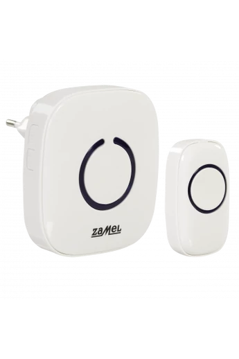 Vezeték nélküli csengő szett "POP", 230V, 80dB, 100m, fehér, ST-940