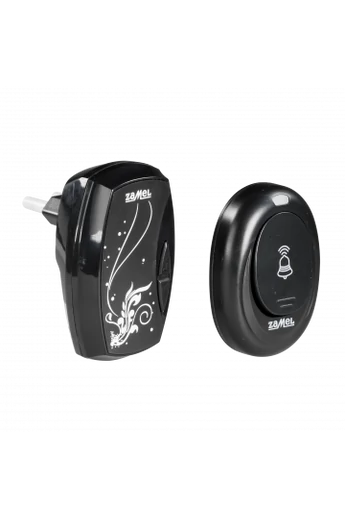 Vezeték nélküli csengő szett "BLUES", 230V, 80dB, 100m, fekete, ST-960