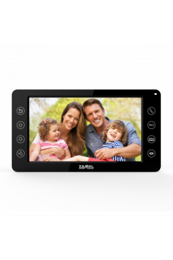 7" színes, LCD videó kaputelefon monitor, WiFi, fekete, 800x480px, VP-819B