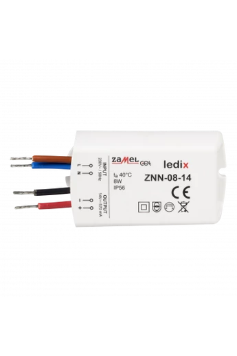 LED tápegység; felületre szerelhető; 14V DC; 8W; IP56 (Ledix)
