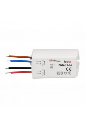 LED tápegység; felületre szerelhető; 14V DC; 15W; IP56 (Ledix)