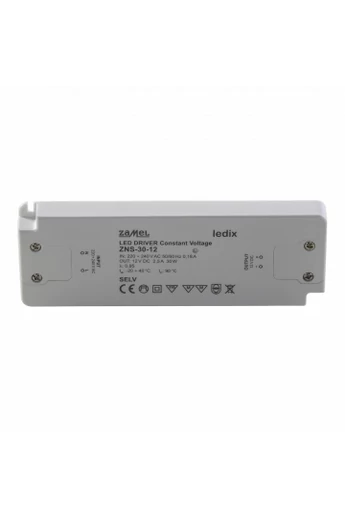 ZNS-30-12 SLIM LED tápegység, 12V DC, 30W