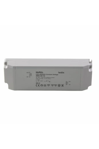 ZNS-50-12 SLIM LED tápegység, 12V DC, 50W