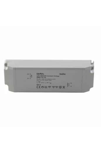 ZNS-75-12 SLIM LED tápegység, 12V DC, 75W