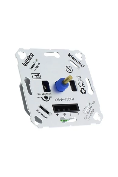 Univerzális (Legrand, Schneider..) LED fényerőszabályzó 230V, 1-100W, IP20, 891038