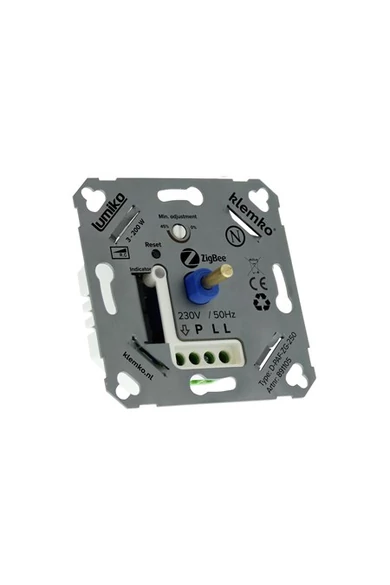 Univerzális (ZigBee) fényerőszabályzó 230V, ZigBee, 3-200W LED, IP20, 891105