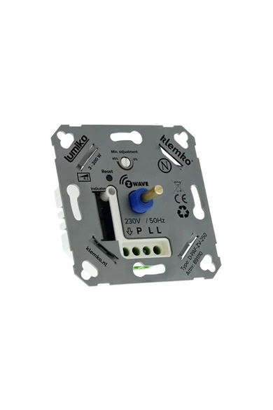 Univerzális (Z-wave) fényerőszabályzó 230V, 3-200W LED, IP20, 891105