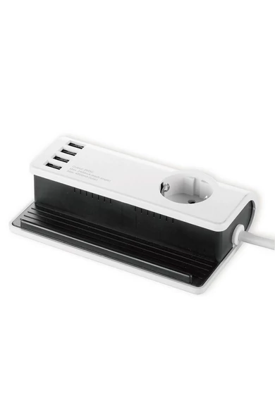 USB töltő 4-es asztali
