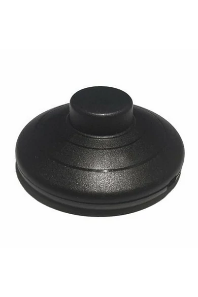 Talpkapcsoló 250V/1A, max 250W, fekete