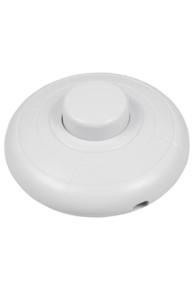 Talpkapcsoló 250V/1A, max 250W, fehér