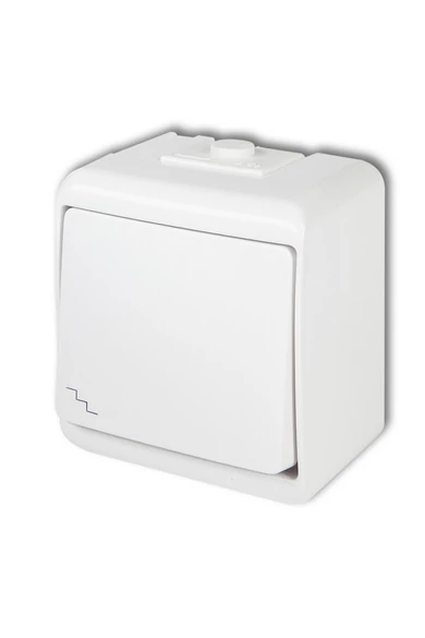 Aquastar váltókapcsoló, IP54, fehér