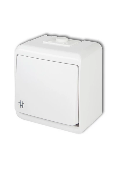 Aquastar keresztkapcsoló, IP54, fehér