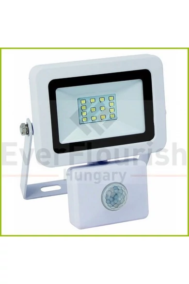 LED fényvető "Flare" 10W fehér mozgásérzékelővel 900lm 6500K IP44