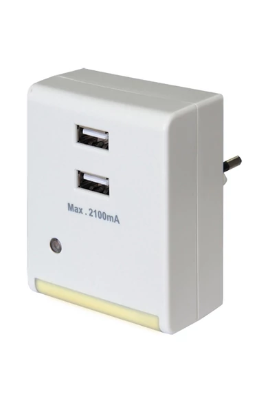 Irányfény LED, 2xUSB töltővel