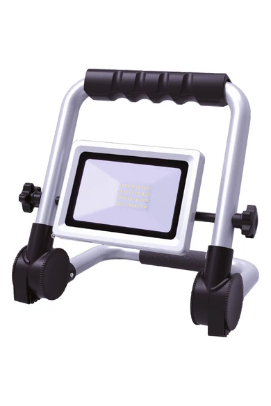 Led fényvető "Flexi" 20W hordozható összecsukható állvánnyal 1600lm IP65 1.5m H05RN vezetékkel
