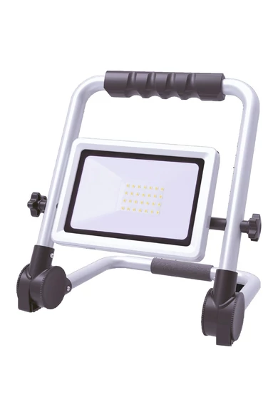 Led fényvető "Flexi" 30W hordozható összecsukható állvánnyal 2400lm IP65 1.5m H05RN vezetékkel