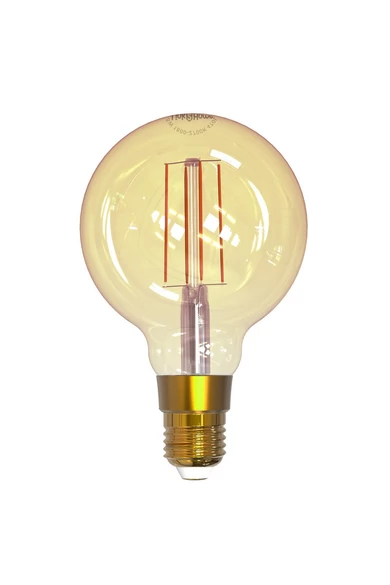 Link2Home Pro, WiFi okos izzó LED fényforrás, E27, 5.5W, 470lm, 1800-2700K, 8010H