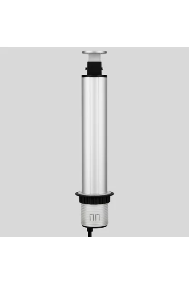 GAO, Asztali energiaoszlop, süllyeszthető, 3db aljzat + 2db USB-A | 0012398712