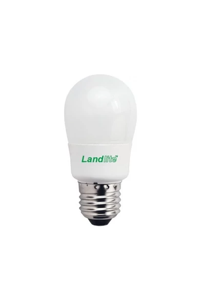 LANDLITE ENERGIATAKARÉKOS, E27, 9W, 450LM, 2700K, SZABÁLYOZHATÓ, KISGÖMB FORMÁJÚ FÉNYRRÁS