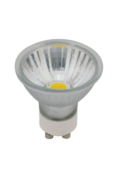 LANDLITE LED COB, GU10, 4W, 230LM, 2800K, ÜVEG, SPOT FÉNYFORRÁS