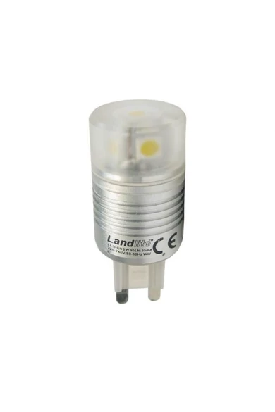 LANDLITE LED, G9, 2W, 95LM, 3000K FÉNYFORRÁS