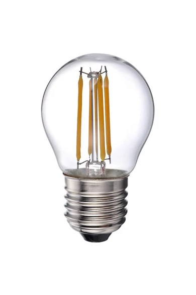 LANDLITE LED FILAMENT, E27, 4W, G45, 400LM, 2700K, KISGÖMB FORMÁJÚ FÉNYFORRÁS