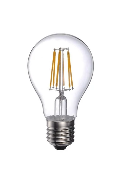 LANDLITE LED FILAMENT, E27, 6W, A60, 600LM, 2700K, KÖRTE FORMÁJÚ FÉNYFORRÁS